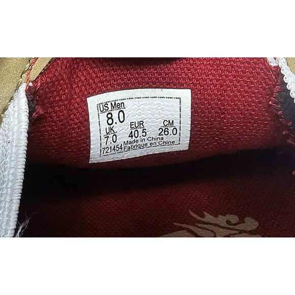 Vans Skate Slip-on Lunar New Year Black/Gold Sneaker Shoes Sz 8 Mens Rare - Picture 11 of 13